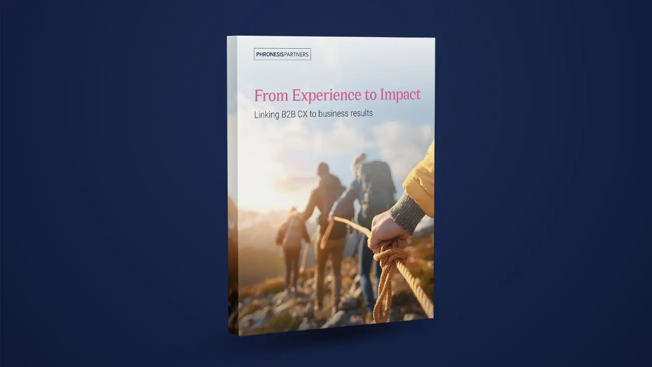 From Experience to Impact : Linking B2B CX to business results