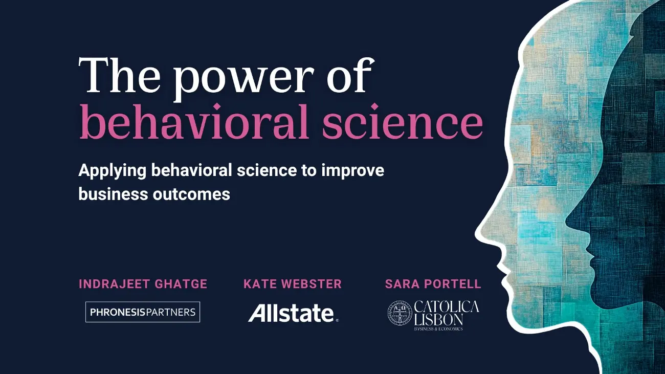 The power of behavioral science: Applying behavioral science to improve ...